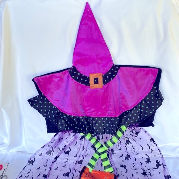 NWOT Classic Elegant Beautiful  Unique Chair Cover Halloween Decoration Purple - Picture 4 of 14